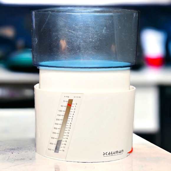 Vintage compact baking scale, SCALEMAN, 500g/18 Oz capacity - Picture 1 of 4